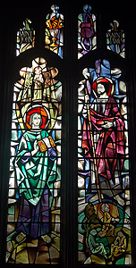 The chancel south window March 2012